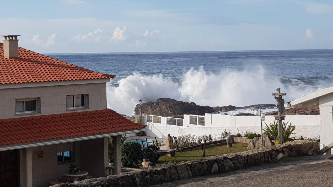 Casa Mar Da Laxe Villa Rosal Exteriör bild