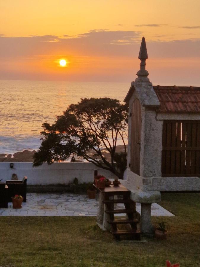 Casa Mar Da Laxe Villa Rosal Exteriör bild